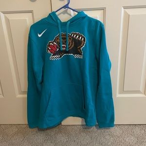 Nike Teal Memphis Grizzlies Hoodie Vancouver Medium